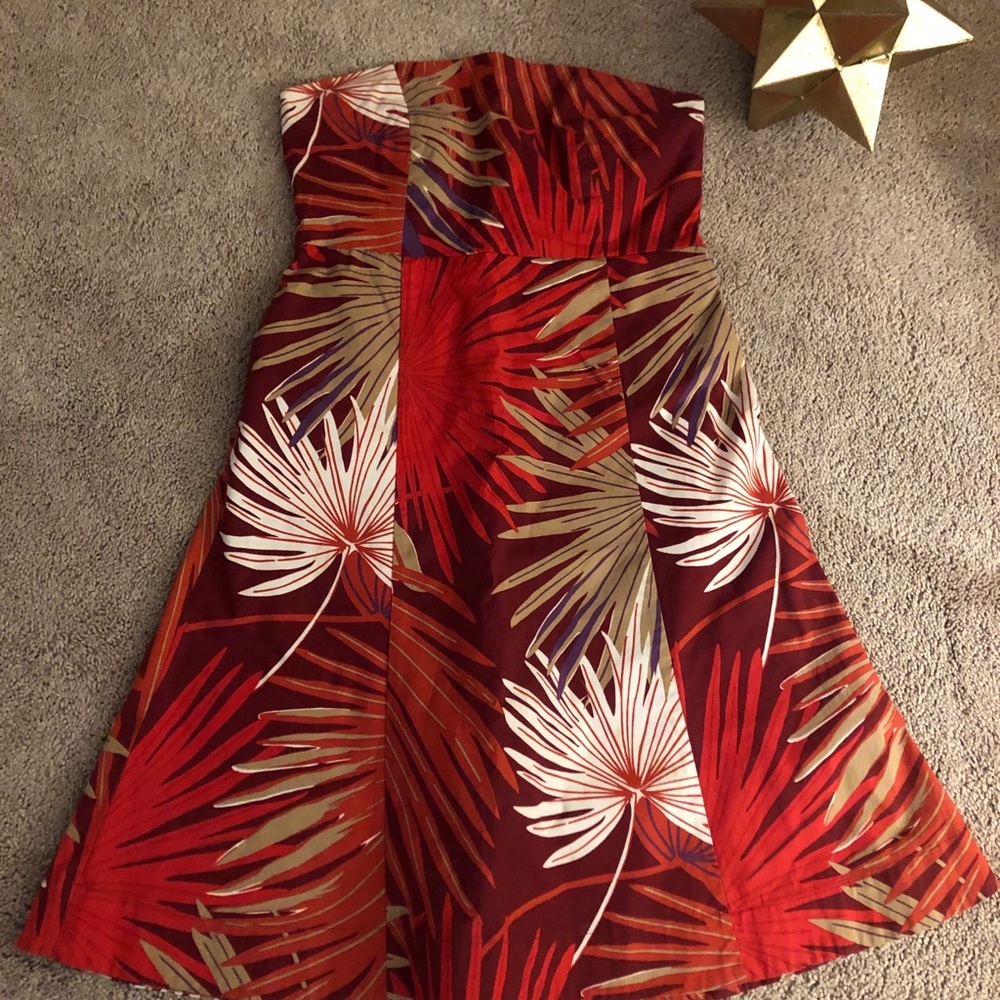 Strapless summer dress size 4 GAP